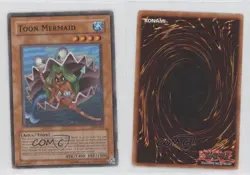 Toon Mermaid Unlimited YuGiOh Starter Deck Pegasus #SDP-023 2003 0l37 - Image 3