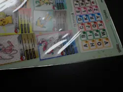 Jumbo Pokemon Card Plastic Board Smile Seminar Promo Pikachu Mew Rayquaza #5271 - Image 6