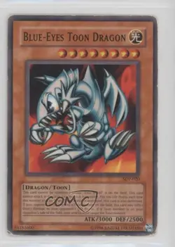 Blue-Eyes Toon Dragon Unlimited YuGiOh Starter Deck Pegasus #SDP-020 2003 12kb - Image 1
