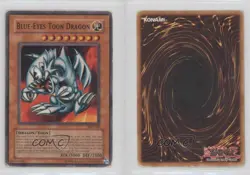 Blue-Eyes Toon Dragon Unlimited YuGiOh Starter Deck Pegasus #SDP-020 2003 12kb - Image 3