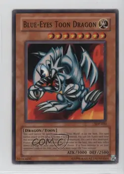 Blue-Eyes Toon Dragon Unlimited YuGiOh Starter Deck Pegasus #SDP-020 2003 1fc1 - Image 1