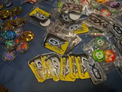 Pokemon TCG Accessory Lg Lot Dice, Markers, Tins, Tags, 2018 Card Games, & Coins - Image 13