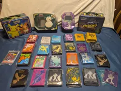 Pokemon TCG Accessory Lg Lot Dice, Markers, Tins, Tags, 2018 Card Games, & Coins - Image 16