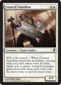 Council Guardian - Light Play MTG Conspiracy - Image 1