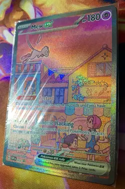 Pokemon Mew EX 053 SV: Scarlet & Violet Promo Cards Holo NM Sealed - Image 2