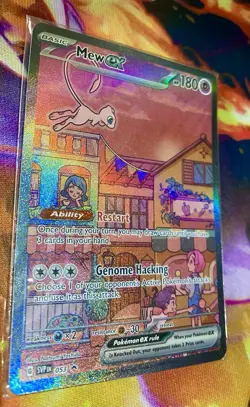 Pokemon Mew EX 053 SV: Scarlet & Violet Promo Cards Holo NM Sealed - Image 3