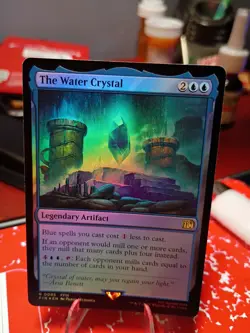 MTG The Water Crystal Final Fantasy Foil Rare - Image 1