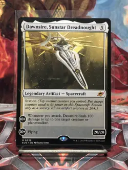 Dawnsire, Sunstar Dreadnought (Non-foil) Edge of Eternities 0238 Mythic MTG - Image 1