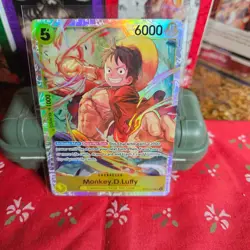 Monkey.D.Luffy ST13-015 SR English Three Brothers Bond One Piece Card - Image 1