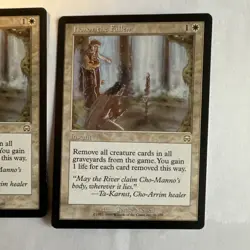 Honor the Fallen Mercadian Masques Regular (LP) MTG Magic The Gathering Rare - Image 1