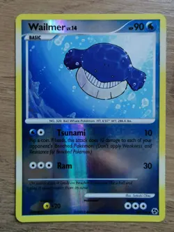 Pokemon Wailmer Reverse Holo 58/106 NM Condition Great Encounters - Image 1