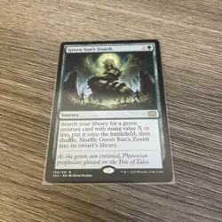 1x Green Sun's Zenith - Double Masters 2022 - MTG - Image 1