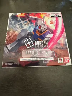 Gundam Card Game Booster Box - Newtype Rising (GD01) (Japanese) Located in USA - Image 1