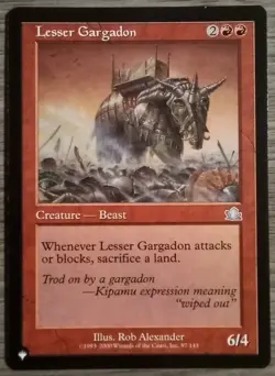 Lesser Gargadon #97/143 MTG The List - Prophecy Uncommon NM - Image 1