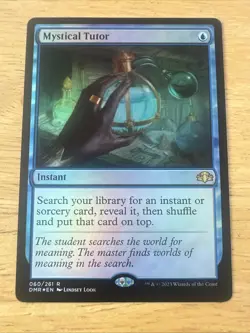 MTG - FOIL - Mystical Tutor - Dominaria Remastered - NM - Image 1