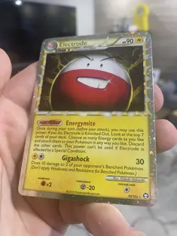 Electrode Prime 93/102 - HGSS Triumphant Pokemon Card TCG *Swirl* - NM - Image 5