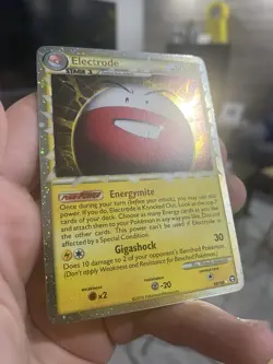 Electrode Prime 93/102 - HGSS Triumphant Pokemon Card TCG *Swirl* - NM - Image 6