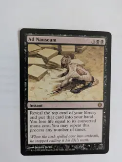 Ad Nauseum Shards of Alara MTG NM Free shipping with tracking - Image 1
