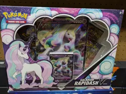 Pokemon Galarian Rapidash V & Pikachu V Promotional Boxes - Factory Sealed - Image 2