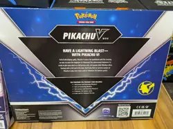 Pokemon Galarian Rapidash V & Pikachu V Promotional Boxes - Factory Sealed - Image 5
