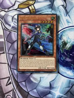 (JUSH) Yugioh K9-17 Izuna JUSH-EN031 Ultra Rare 1st Edition VLP - Image 1