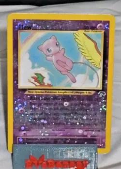 2001 Pokemon Southern Islands Reverse Promo Holo Mew 1/18 - Image 1
