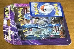 PokÃ©mon TCG Lightning Box 4 Packs/1 Bonus Card Per Box Damaged New Sealed READ - Image 2
