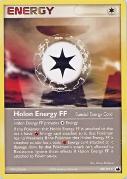 PokÃ©mon TCG Holon Energy FF Card #84/101 EX Dragon Frontiers NM Near Mint - Image 1