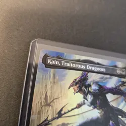 MTG Kain, Traitorous Dragoon 316 Borderless Foil Rare Final Fantasy FIN - Image 3