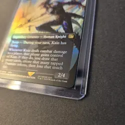 MTG Kain, Traitorous Dragoon 316 Borderless Foil Rare Final Fantasy FIN - Image 5
