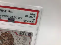 2022 ONE PIECE JAPAN Trading Card NAMI OP01-016 25th ANNIVERSARY PSA GEM MINT 10 - Image 9