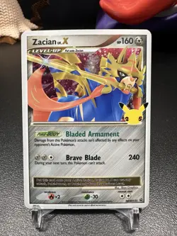 Zacian LV. X SWSH135 NM Holo Foil Promo Rare Pokemon Card NM - Image 1