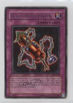 Blast with Chain Unlimited YuGiOh Legacy of Darkness #LOD-088 2003 0e6p - Image 1