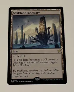 MTG Soulstone Sanctuary- Foundations  LP - Image 1