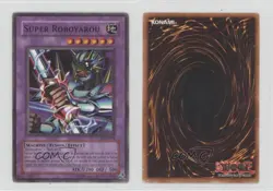 Super Roboyarou Unlimited YuGiOh Legacy of Darkness #LOD-074 2003 0w8 - Image 3