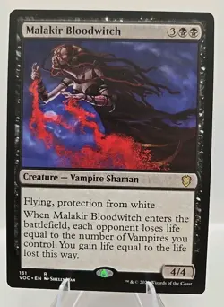 Malakir Bloodwitch MTG Commander: Innistrad: Crimson Vow Regular - Image 1