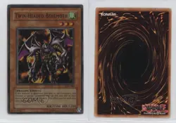 Twin-Headed Behemoth Unlimited YuGiOh Legacy of Darkness #LOD-063 2003 0rq9 - Image 3