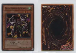 Twin-Headed Behemoth Unlimited YuGiOh Legacy of Darkness #LOD-063 2003 0rq9 - Image 3