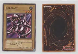 Robolady Unlimited YuGiOh Legacy of Darkness #LOD-054 2003 15fy - Image 3