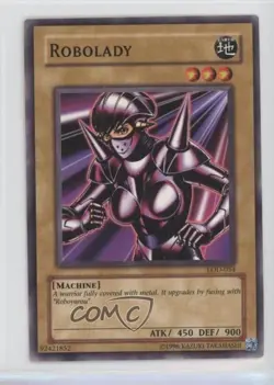 Robolady Unlimited YuGiOh Legacy of Darkness #LOD-054 2003 0xr2 - Image 1