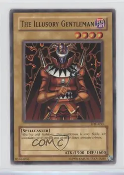 The Illusory Gentleman Unlimited YuGiOh Legacy of Darkness #LOD-053 2003 0xr2 - Image 1