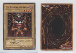 The Illusory Gentleman Unlimited YuGiOh Legacy of Darkness #LOD-053 2003 0xr2 - Image 3