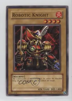 Robotic Knight Unlimited YuGiOh Legacy of Darkness #LOD-051 2003 af0 - Image 1