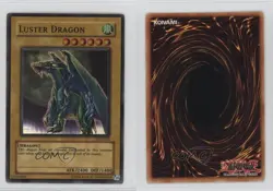 Luster Dragon #2 Unlimited YuGiOh Legacy of Darkness #LOD-050 2003 05k6 - Image 3