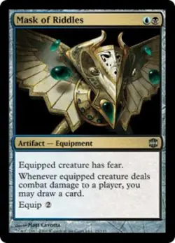 Mask of Riddles - Light Play MTG Alara Reborn - Image 1