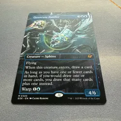 Quantum Riddler MINT Borderless 305 Edge of Eternities EOE MTG Mythic Unplayed - Image 2