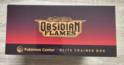 PokÃ©mon Scarlet & Violet Obsidian Flames Pokemon Center Elite Trainer Box ETB PC - Image 3