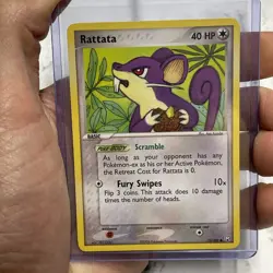 Rattata 71/109 Team Rocket Returns Regular PokÃ©mon Card NM/MT Vintage Common TCG - Image 1