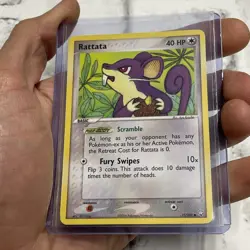 Rattata 71/109 Team Rocket Returns Regular PokÃ©mon Card NM/MT Vintage Common TCG - Image 2