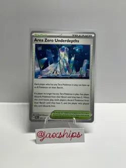ðŸŒ„ Area Zero Underdepths #94 â€“ Prismatic Evolutions PokÃ©mon Card ðŸ‡ºðŸ‡¸ - Image 1